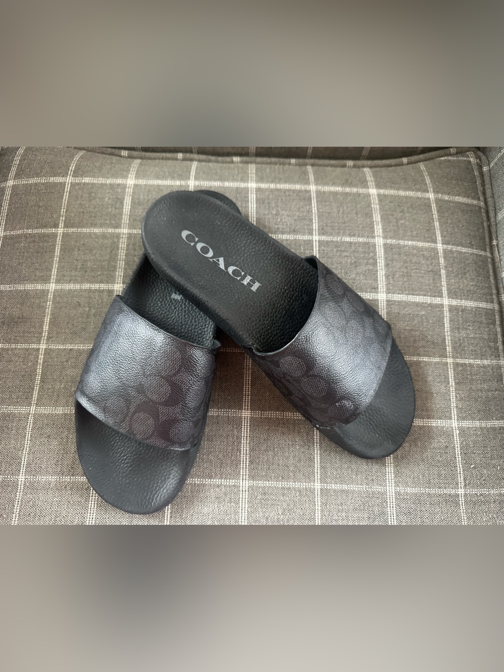 Coach Udele Sport Slides Women’s size 11 Black Shoes - Picture 3 of 16